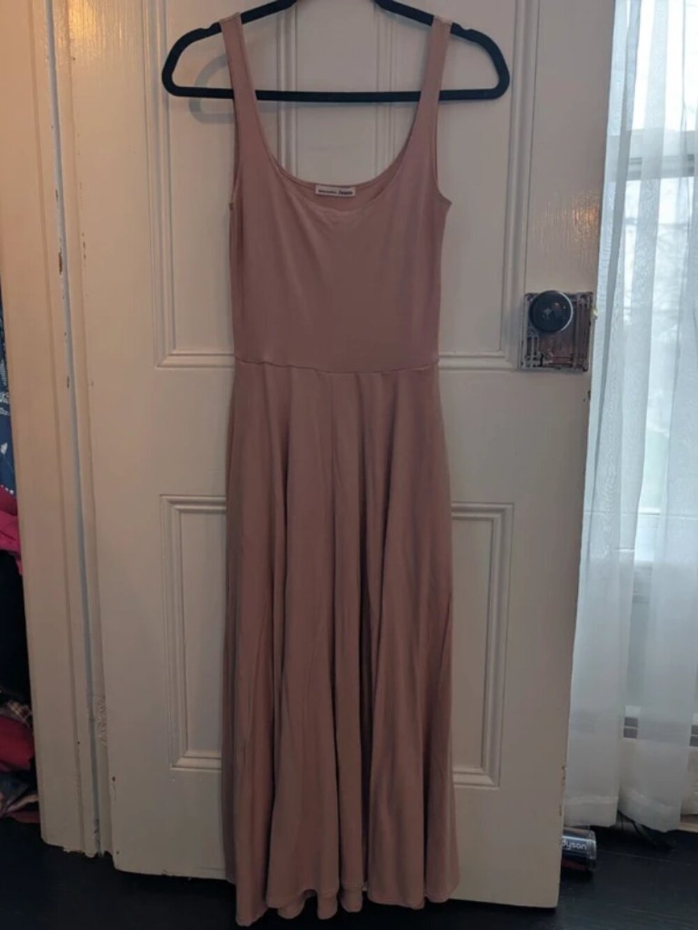 Reformation Rue Dress Blush